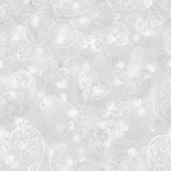 Seamless pattern of hearts N57