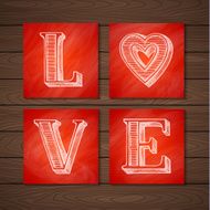 Hand Drawn Love Poster N2