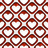 Hearts with shadow N20