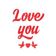 Valentine&#039;s Day poster Love quote N40