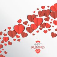 Paper Heart Love Card N5