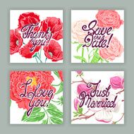 beautiful holiday cards with flowers