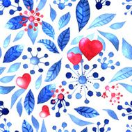 Romantic winter pattern