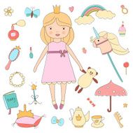 Vintage My little princess set N2