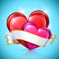 Glossy Heart Icons