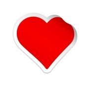 Sticker heart
