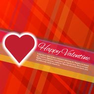 Happy Valentine Line Backgroun