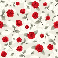 Roses Vintage Seamless Pattern