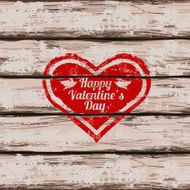 Valentine&#039;s card with heart N2