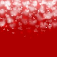Beautiful valentines day background illustration