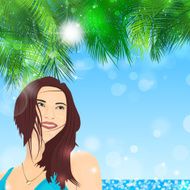 tropical girl N2