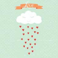 Cloud and rain of hearts N2