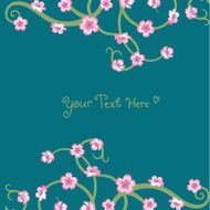 flowers card N5