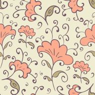 Floral seamles pattern N19