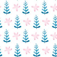 Watercolor seamless pattern N74