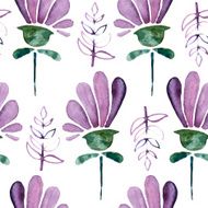 Watercolor seamless pattern N75