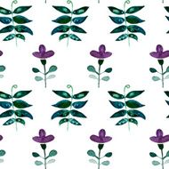 Watercolor seamless pattern N77