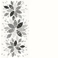 Floral monochrome background Invitation or greeting card