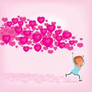 woman plagued by love