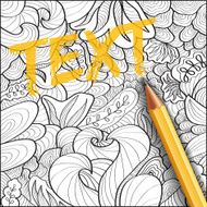 Abstract ornament background concept Vector illustration design N5