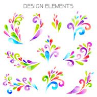 Colored design elements N2