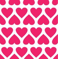 Seamless pattern with hearts Vector illustration N9