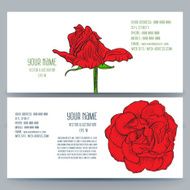 Set Abstract Retro design cards Vector illustration