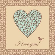 heart bird