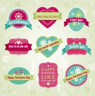 Valentine labels N3