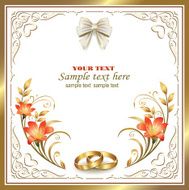 Card for wedding
