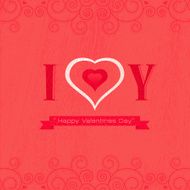 I Love You (Greetings Card)