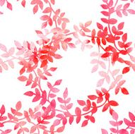 Delicate openwork pattern with leaves