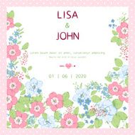 wedding invitation N149