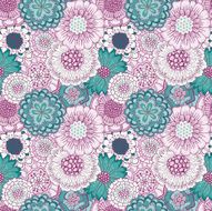 Seamless Floral Pattern N1494