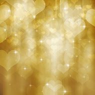 heart shaped bokeh background N15