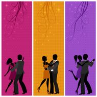 Banners with Couple in love