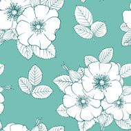 Seamless Floral Pattern N1495