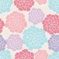 Seamless pattern with flowers N93