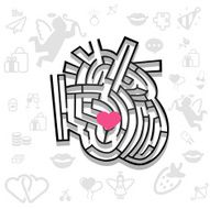 Heart-Shaped Maze N2