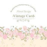 Seamless Border of blossom roses N10