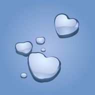 Iced Melting Hearts