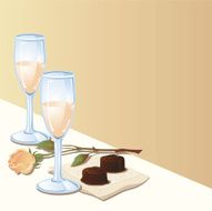 Champagne and Chocolate