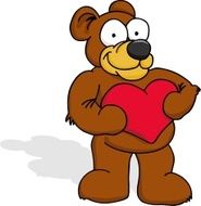 Big Bear with Heart