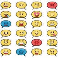 Smiley Speech Bubbles N2