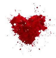 Grungy heart