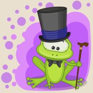 Frog in a hat N2