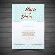wedding invitation N150