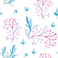 Floral Watercolor seamless pattern N27
