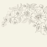 Abstract Sakura background