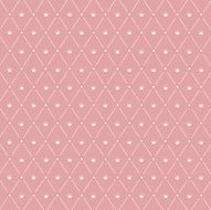 Seamless pattern symmetrically placed crown on the pink background